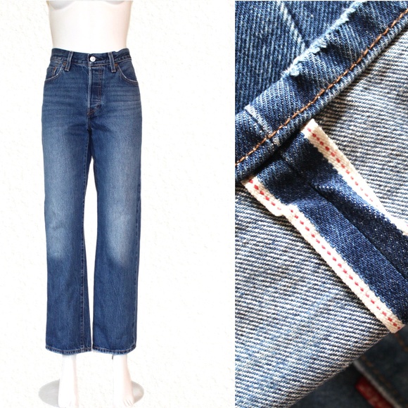 Levi's 501 Red Line Selvage LVC 90's Jeans - Picture 1 of 7